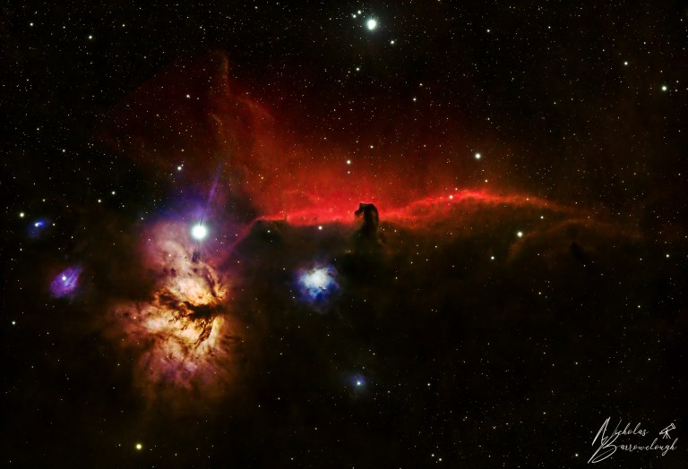 Revisiting The Horsehead Nebula – Adding Hydrogen Alpha Layer – Nicks ...