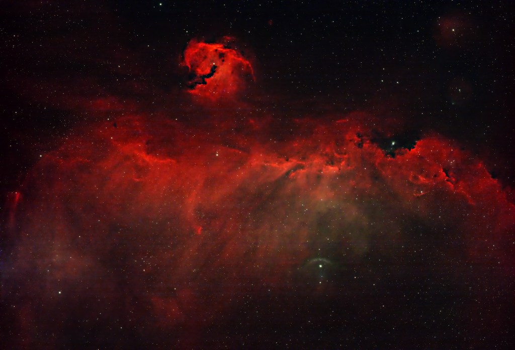 seagull nebula high pass sharpening
